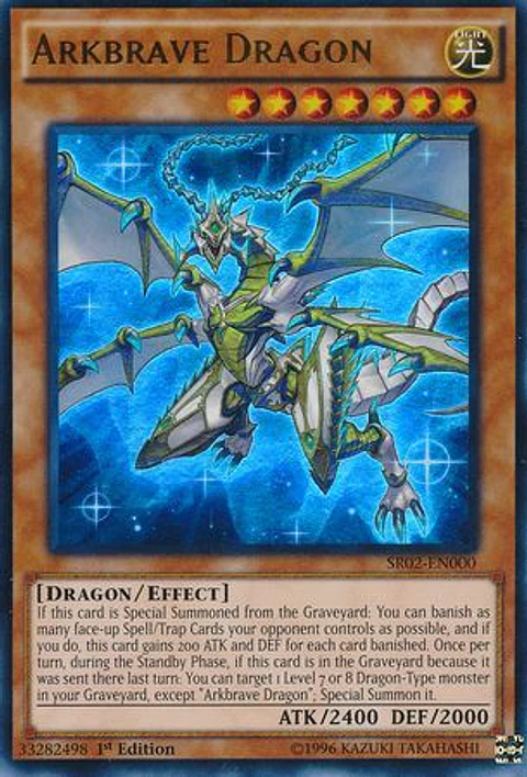 Arkbrave Dragon - SR02-EN000 - Ultra Rare