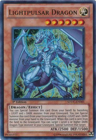 Lightpulsar Dragon - SDDC-EN001 - Ultra Rare 1