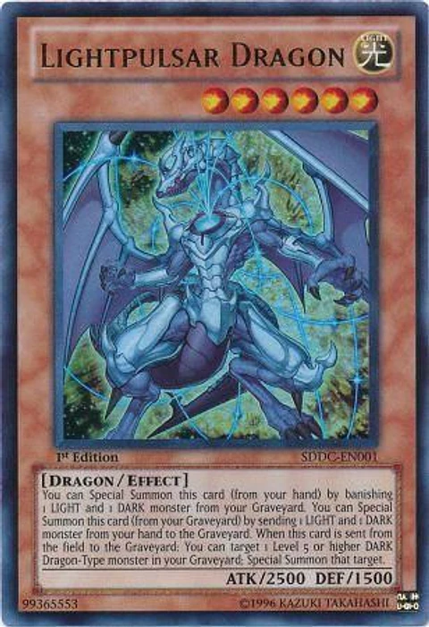 Lightpulsar Dragon - SDDC-EN001 - Ultra Rare
