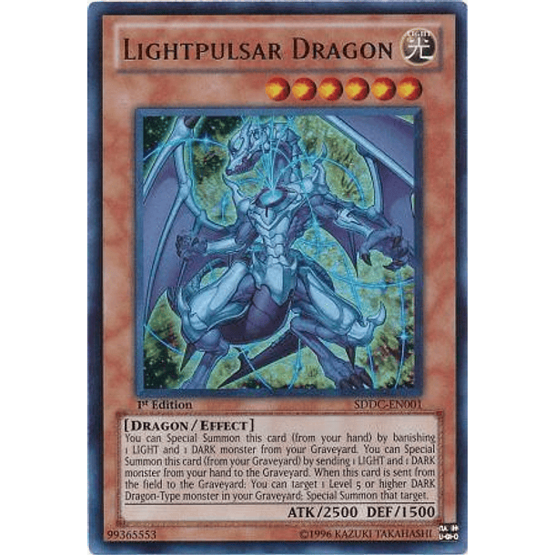 Lightpulsar Dragon - SDDC-EN001 - Ultra Rare
