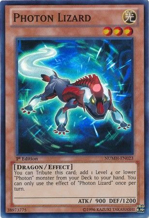 Photon Lizard - NUMH-EN023 - Super Rare 
