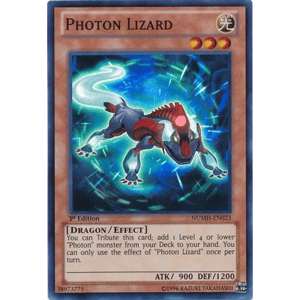 Photon Lizard - NUMH-EN023 - Super Rare 