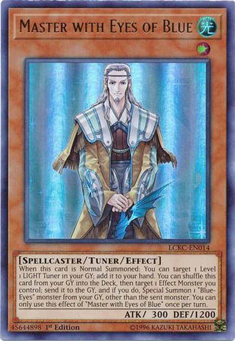Master with Eyes of Blue - LCKC-EN014 - Ultra Rare
