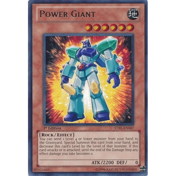Power Giant - STBL-EN007 - Ultra Rare