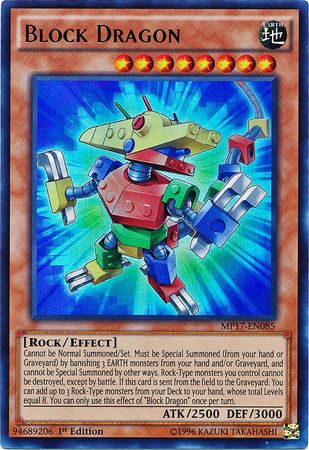 Block Dragon - MP17-EN085 - Ultra Rare  1