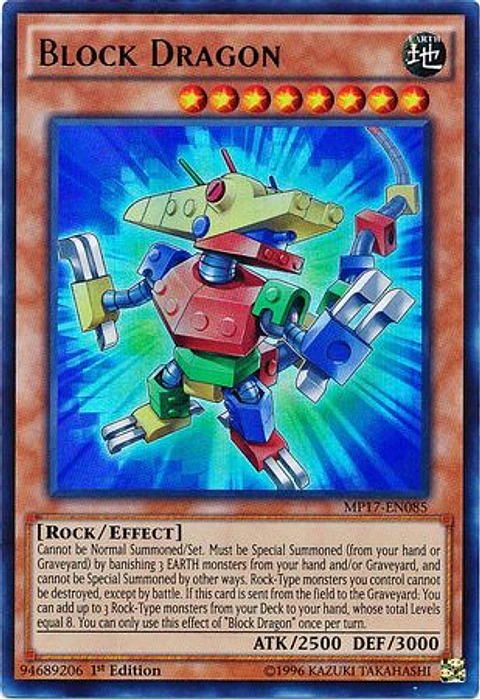 Block Dragon - MP17-EN085 - Ultra Rare 
