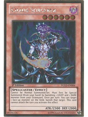 Chaos Sorcerer - PGLD-EN084 - Gold Rare