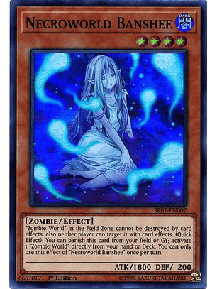 Necroworld Banshee - SR07-EN002 - Super Rare