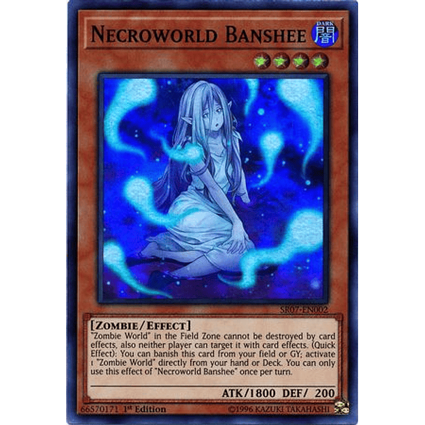 Necroworld Banshee - SR07-EN002 - Super Rare
