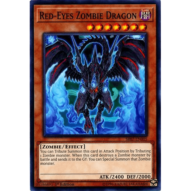 Red-Eyes Zombie Dragon - SR07-EN005 - Common