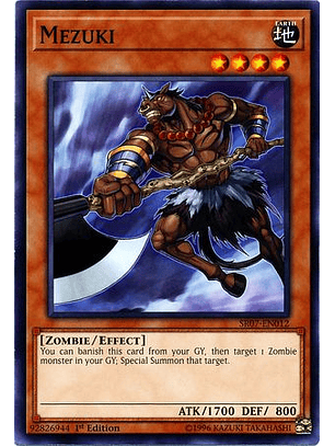 Mezuki - SR07-EN012 - Common