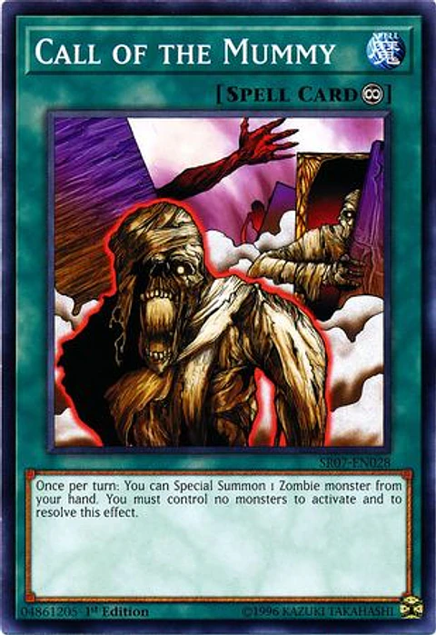 Call of the Mummy - SR07-EN028 - Common 