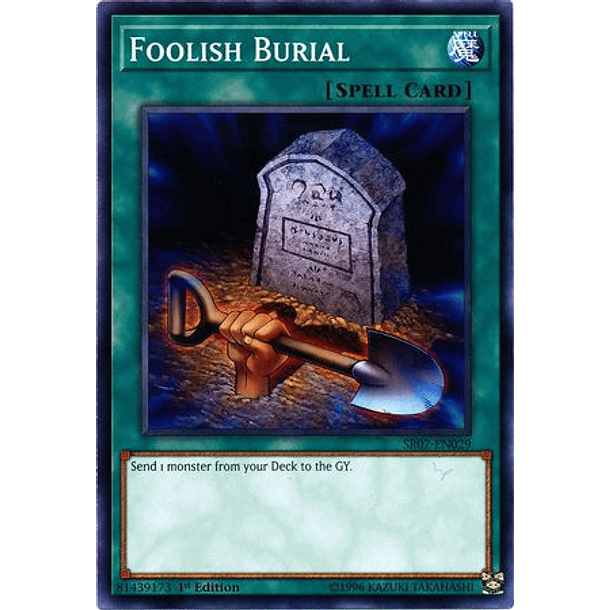 Foolish Burial - SR07-EN029 - Common