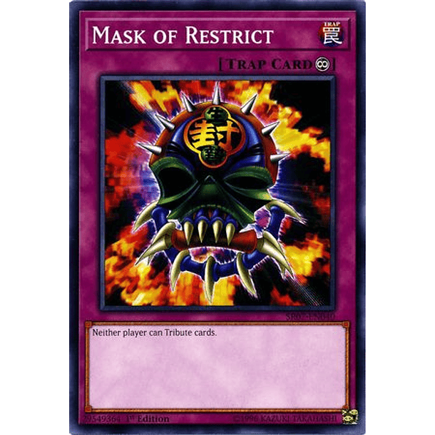Mask of Restrict - SR07-EN040 - Common 