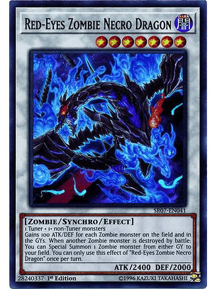 Red-Eyes Zombie Necro Dragon - SR07-EN041 - Ultra Rare