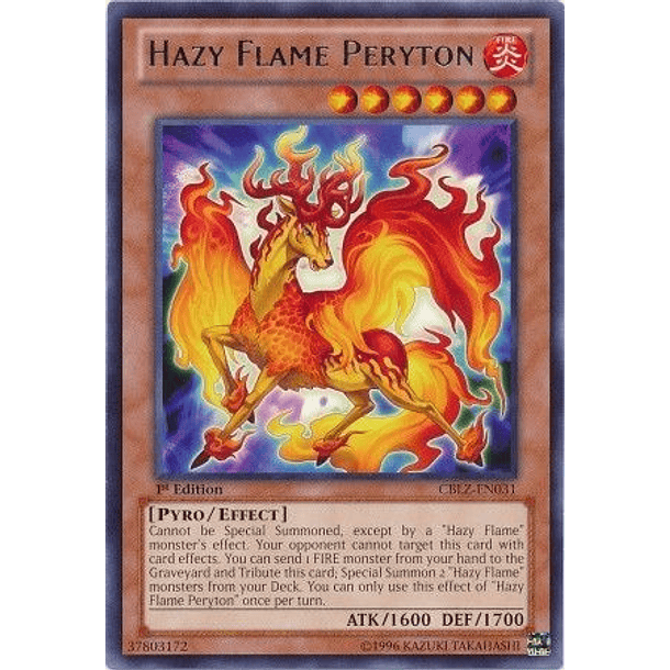 Hazy Flame Peryton - CBLZ-EN031 - Rare