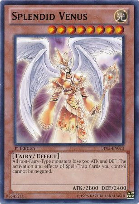 Splendid Venus - BP02-EN070 - Rare (jugada)