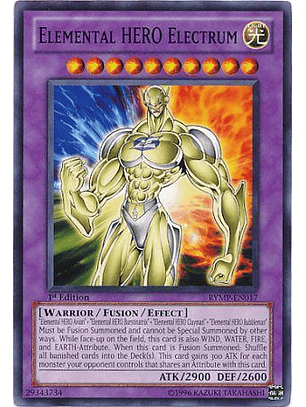 Elemental Hero Electrum - RYMP-EN017 - Common (jugada)