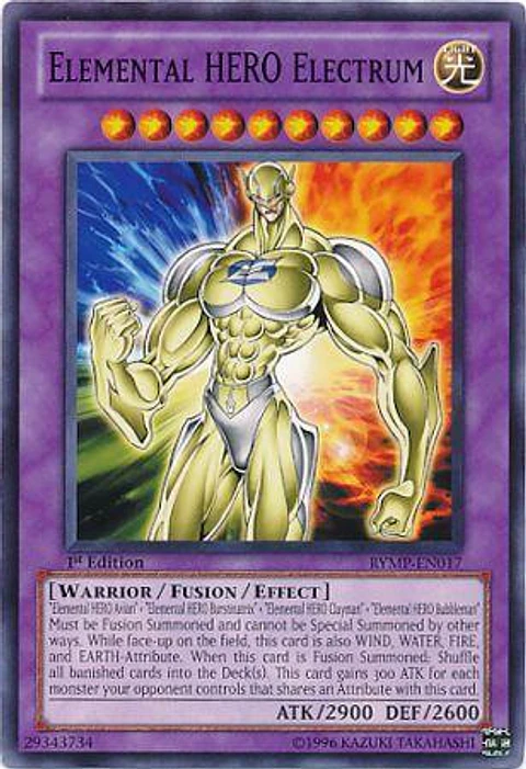 Elemental Hero Electrum - RYMP-EN017 - Common (jugada)