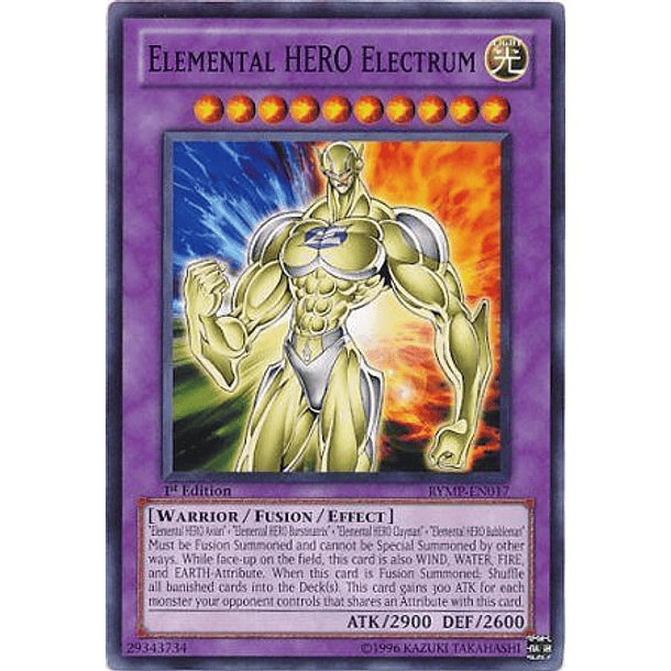 Elemental Hero Electrum - RYMP-EN017 - Common (jugada)