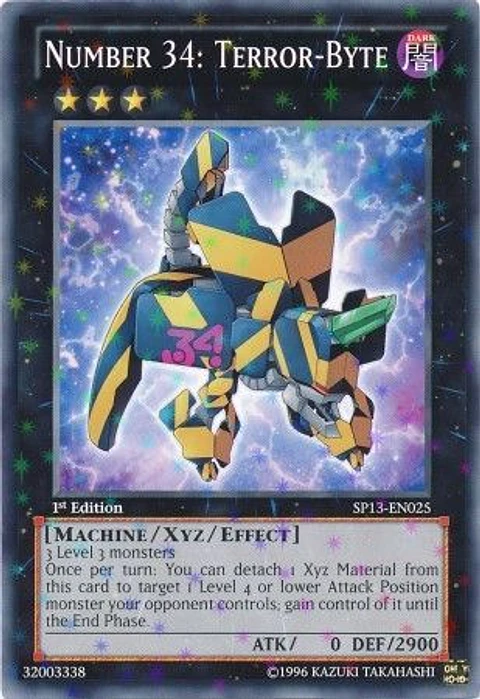 Number 34: Terror-Byte - SP13-EN025 - Starfoil Rare
