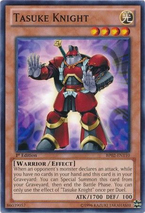 Tasuke Knight - BP02-EN110 - Common