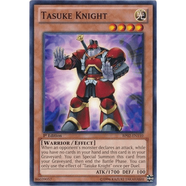 Tasuke Knight - BP02-EN110 - Common