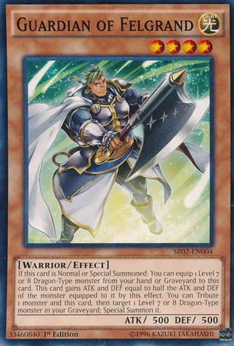 Guardian of Felgrand - SR02-EN004 - Common (español)