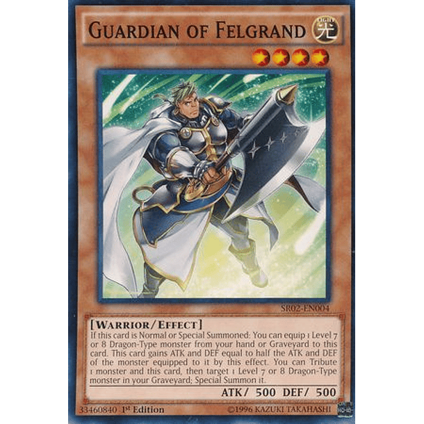 Guardian of Felgrand - SR02-EN004 - Common (español)
