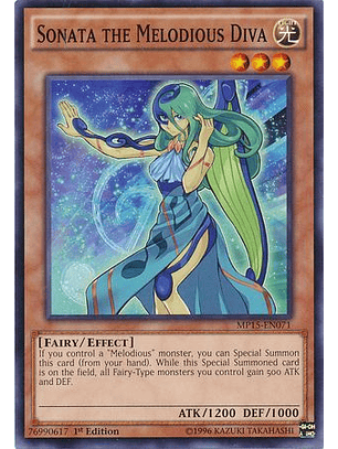 Sonata the Melodious Diva - MP15-EN071 - Common