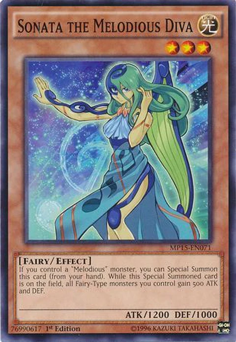 Sonata the Melodious Diva - MP15-EN071 - Common