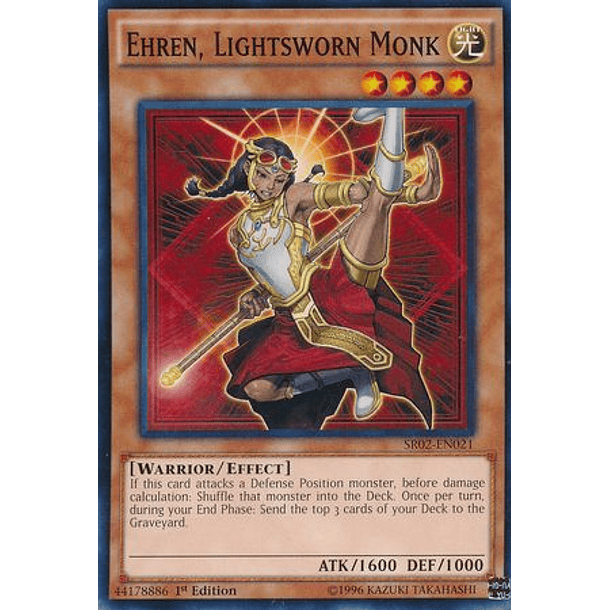 Ehren, Lightsworn Monk - SR02-EN021 - Common