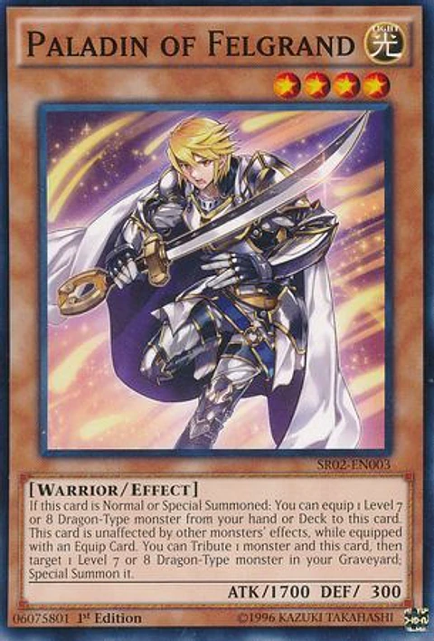 Paladin of Felgrand - SR02-EN003 - Common 