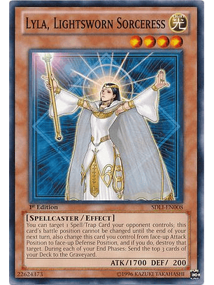 Lyla, Lightsworn Sorceress - SDLI-EN008 - Common  
