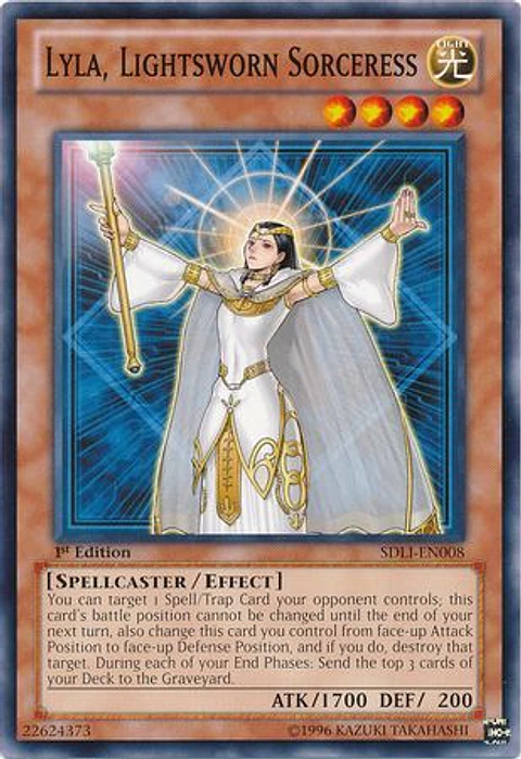 Lyla, Lightsworn Sorceress - SDLI-EN008 - Common  