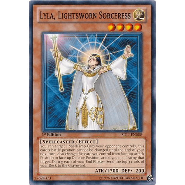 Lyla, Lightsworn Sorceress - SDLI-EN008 - Common  