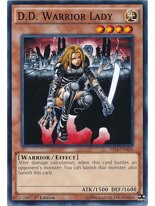 D.D. Warrior Lady - YS14-ENA04 - Common