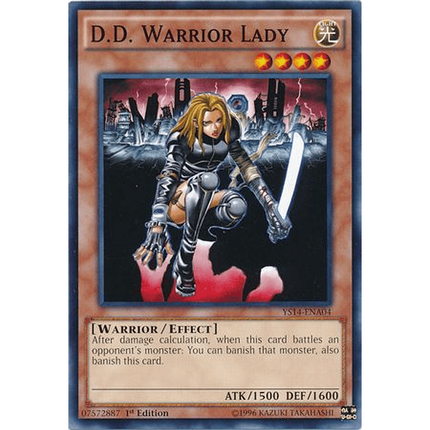 D.D. Warrior Lady - YS14-ENA04 - Common