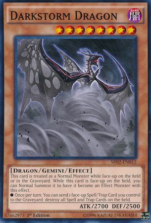 Darkstorm Dragon - SR02-EN012 - Common (español) 1