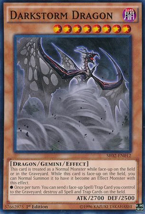 Darkstorm Dragon - SR02-EN012 - Common (español)