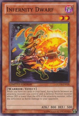 Infernity Dwarf - GLD3-EN028 - Common 1