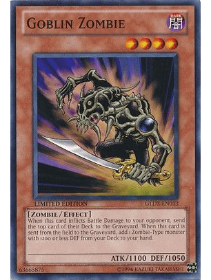 Goblin Zombie - GLD3-EN013 - Common