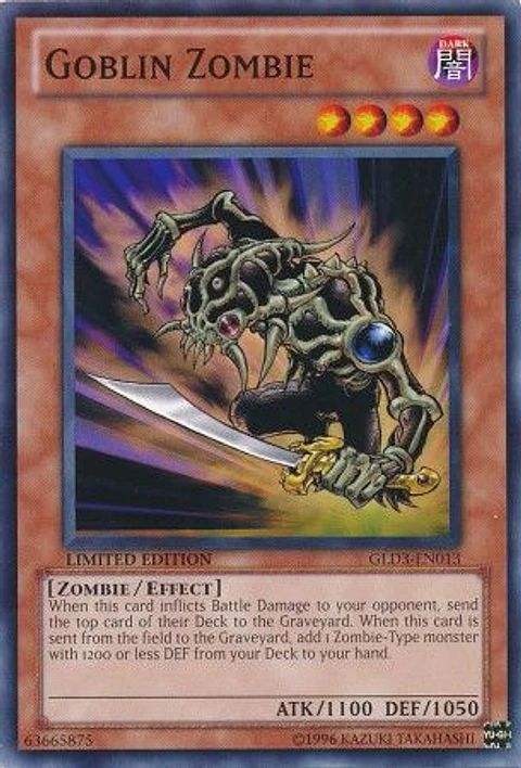 Goblin Zombie - GLD3-EN013 - Common