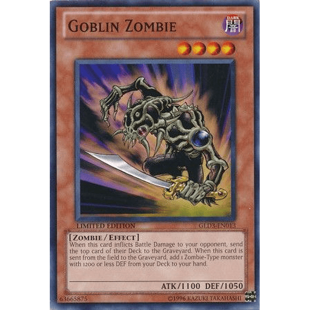 Goblin Zombie - GLD3-EN013 - Common