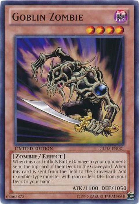Goblin Zombie - GLD5-EN021 - Common (jugada)