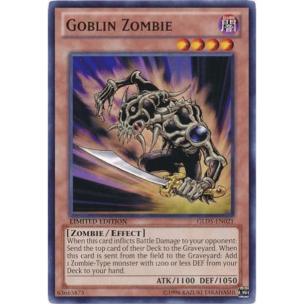 Goblin Zombie - GLD5-EN021 - Common (jugada)