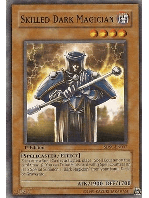 Skilled Dark Magician - SDSC-EN007 - Common