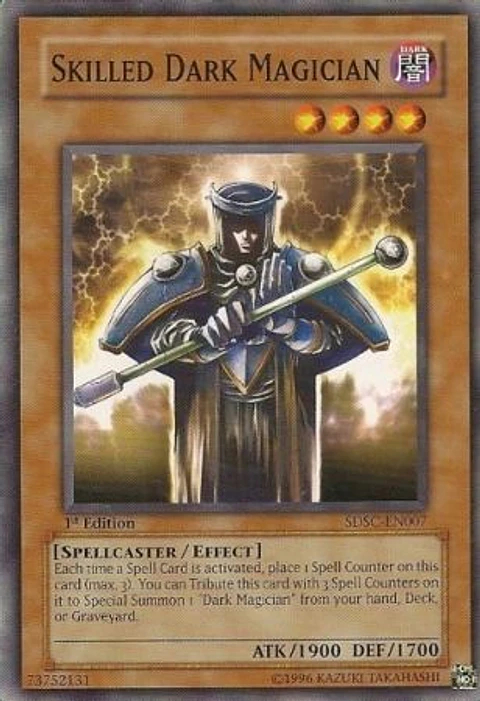 Skilled Dark Magician - SDSC-EN007 - Common