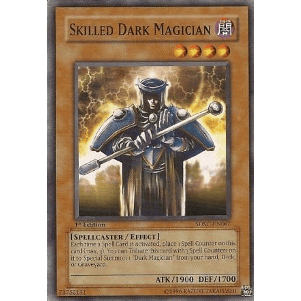 Skilled Dark Magician - SDSC-EN007 - Common