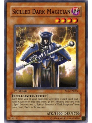 Skilled Dark Magician - SD6-EN006 - Common 